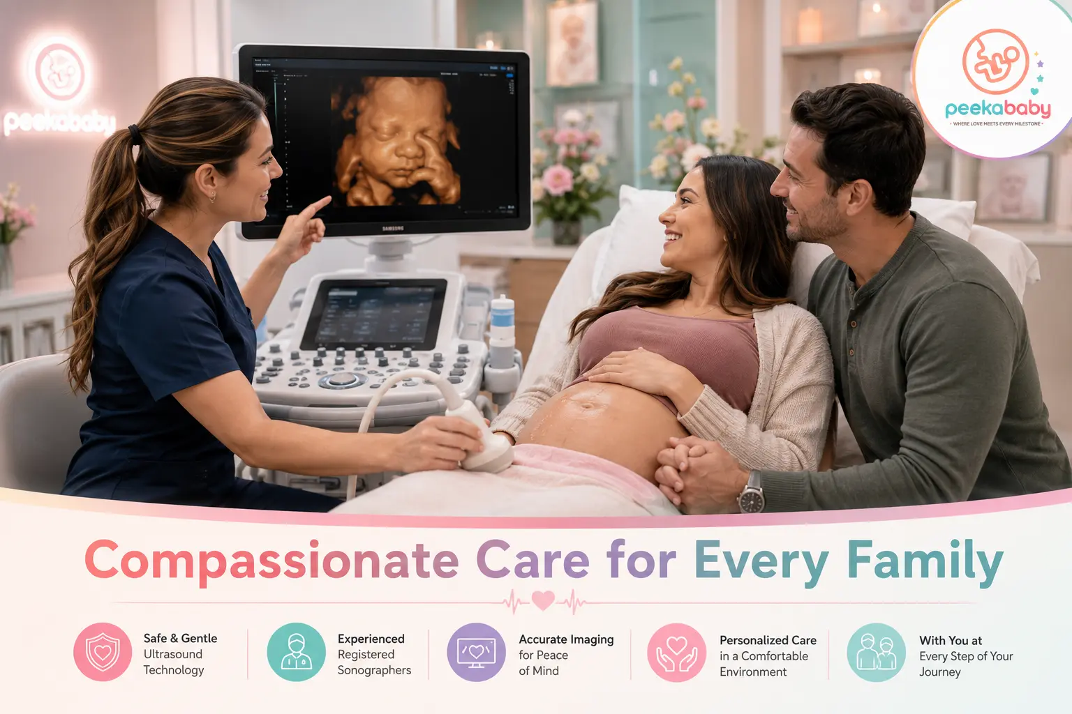What Happens at Your Peek A Baby Session
