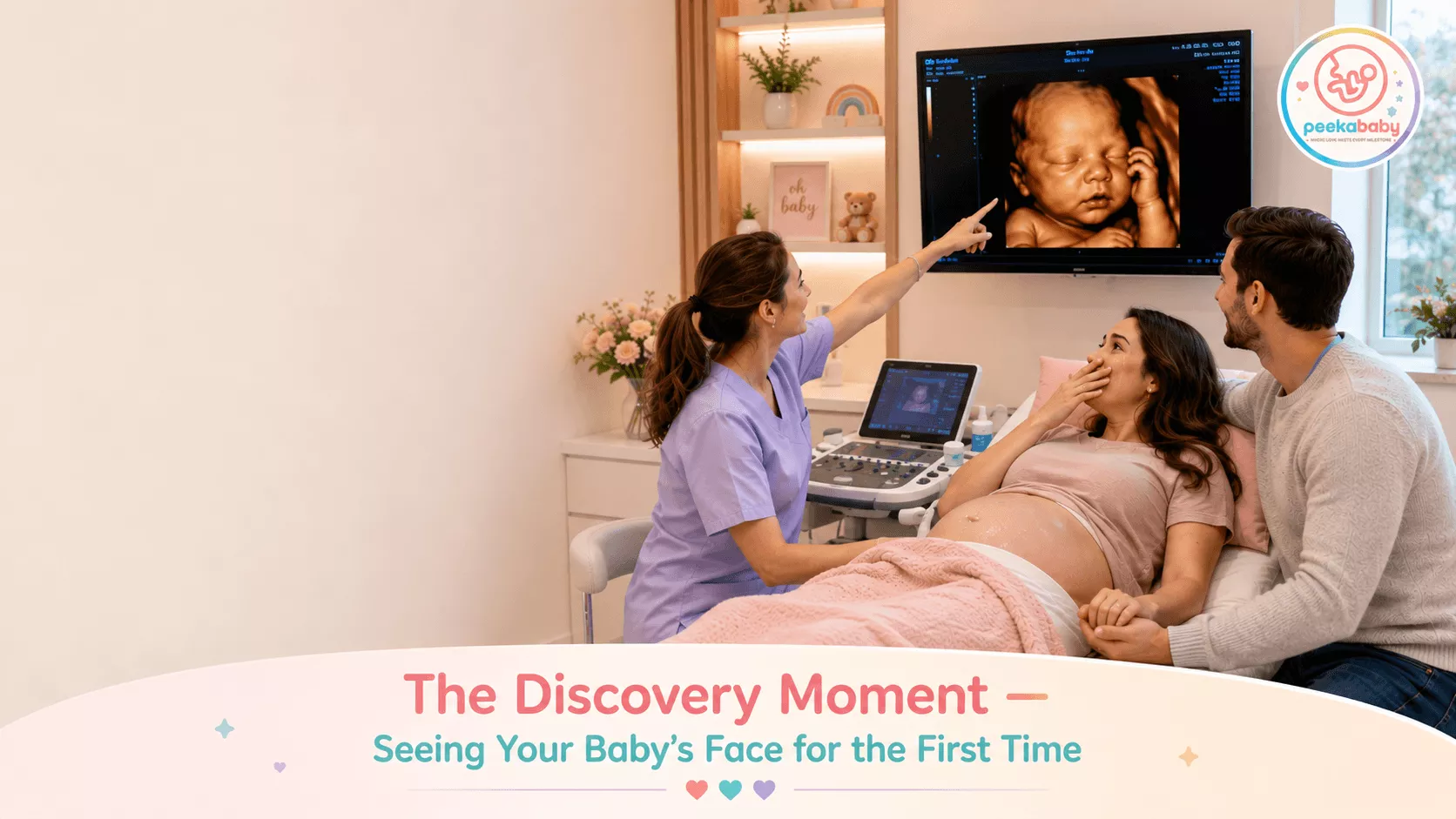 The Discovery Moment, Seeing Your Baby's Face for the First Time