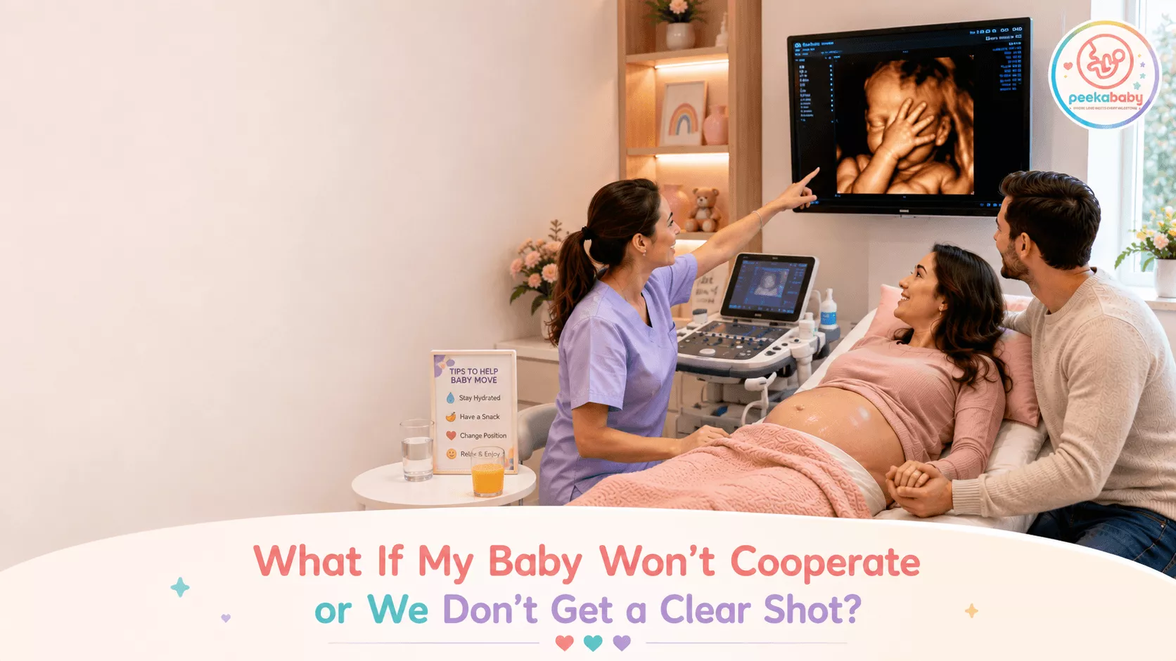 What If My Baby Won't Cooperate or We Don't Get a Clear Shot?