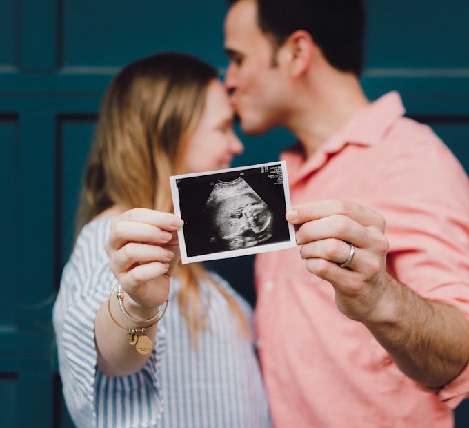 Couple celebrates their gender reveal moment